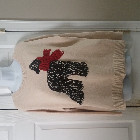 LOFT Sweaters - Loft Afgan hound beige camel sweater Sz L EUC